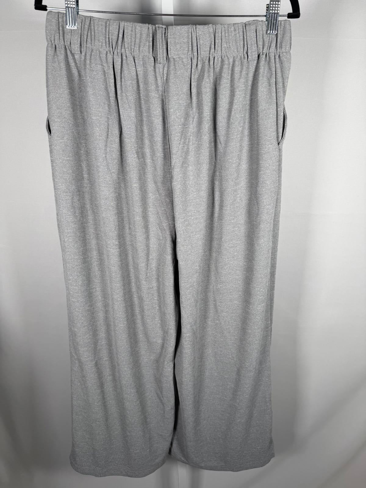 NWT Halara Flex™ High Waisted Pocket Wide Leg Waffle Work Pants Size L Petite
