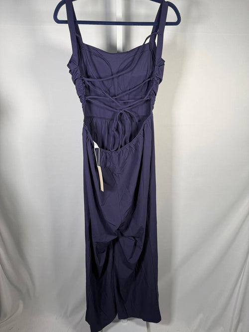 NWT Halara Breezeful™ Lace Up Pocket Quick Dry Casual Jumpsuit Size Large