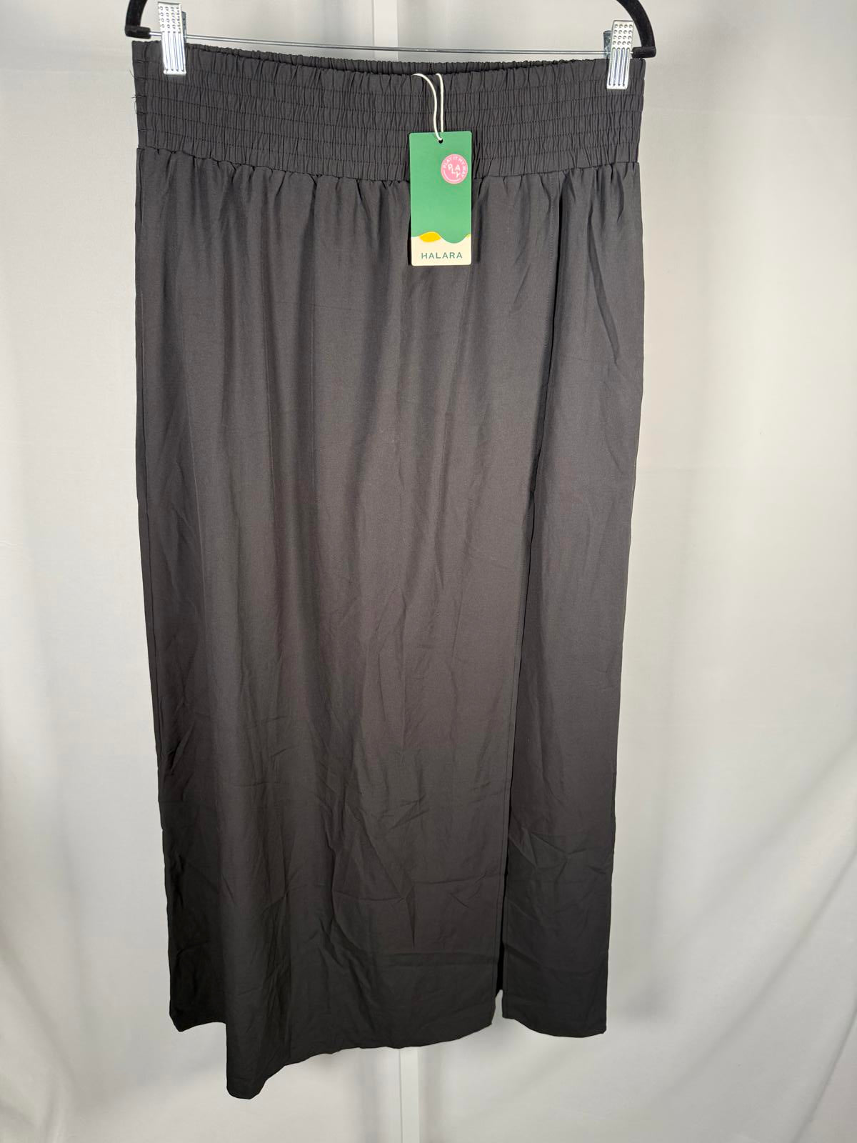NWT Halara Breezeful High Waisted 2-in-1 Pocket Flowy Maxi Casual Skirt Size XL