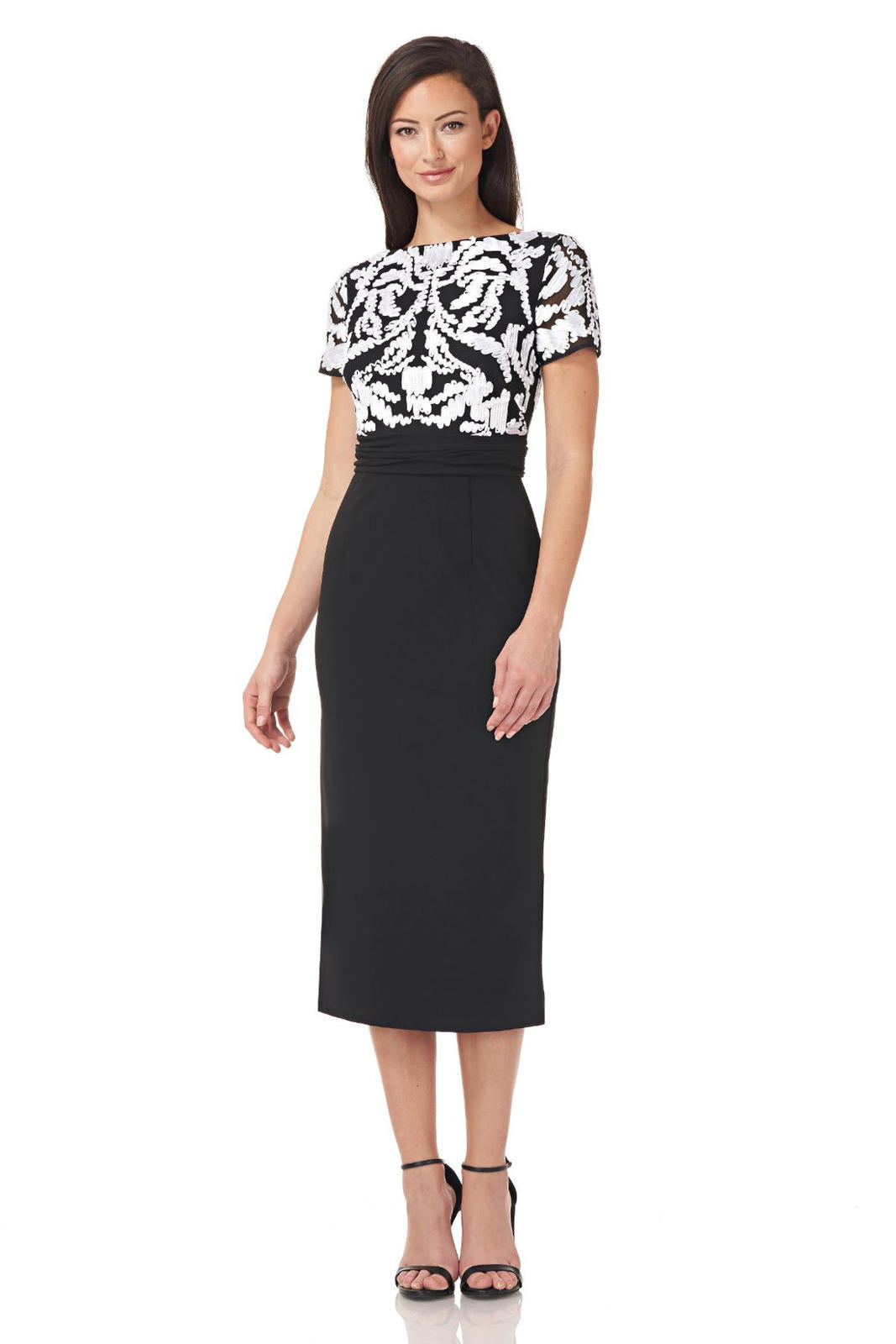 NWT JS Collections Women's Midi Dress Size 4