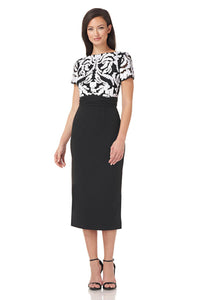 NWT JS Collections Women's Midi Dress Size 4