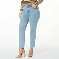 NWT La Joie Comfort Stretch High Rise Straight Leg Jeans Size 8