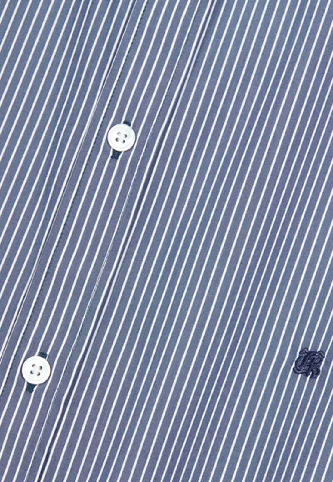 The Kooples Mens Blue And White Striped Long Sleeve Shirt - M NWT