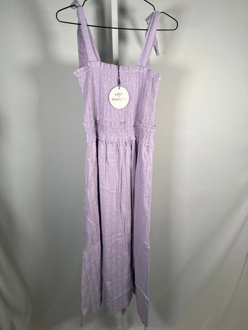 NWT REVOLVE LOST + WANDER  angel in disguise maxi dress Purple, Size Small