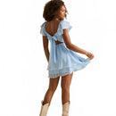 NWT Altar'd State Ashley Flutter Sleeve Mini Dress Size M