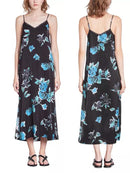 NWT The Kooples V Neck Midi Slip Dress Size Small $245 MRSP