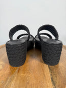 On 34th Women's Norina Woven Two Band Wedge Sandals Size 10 NWB