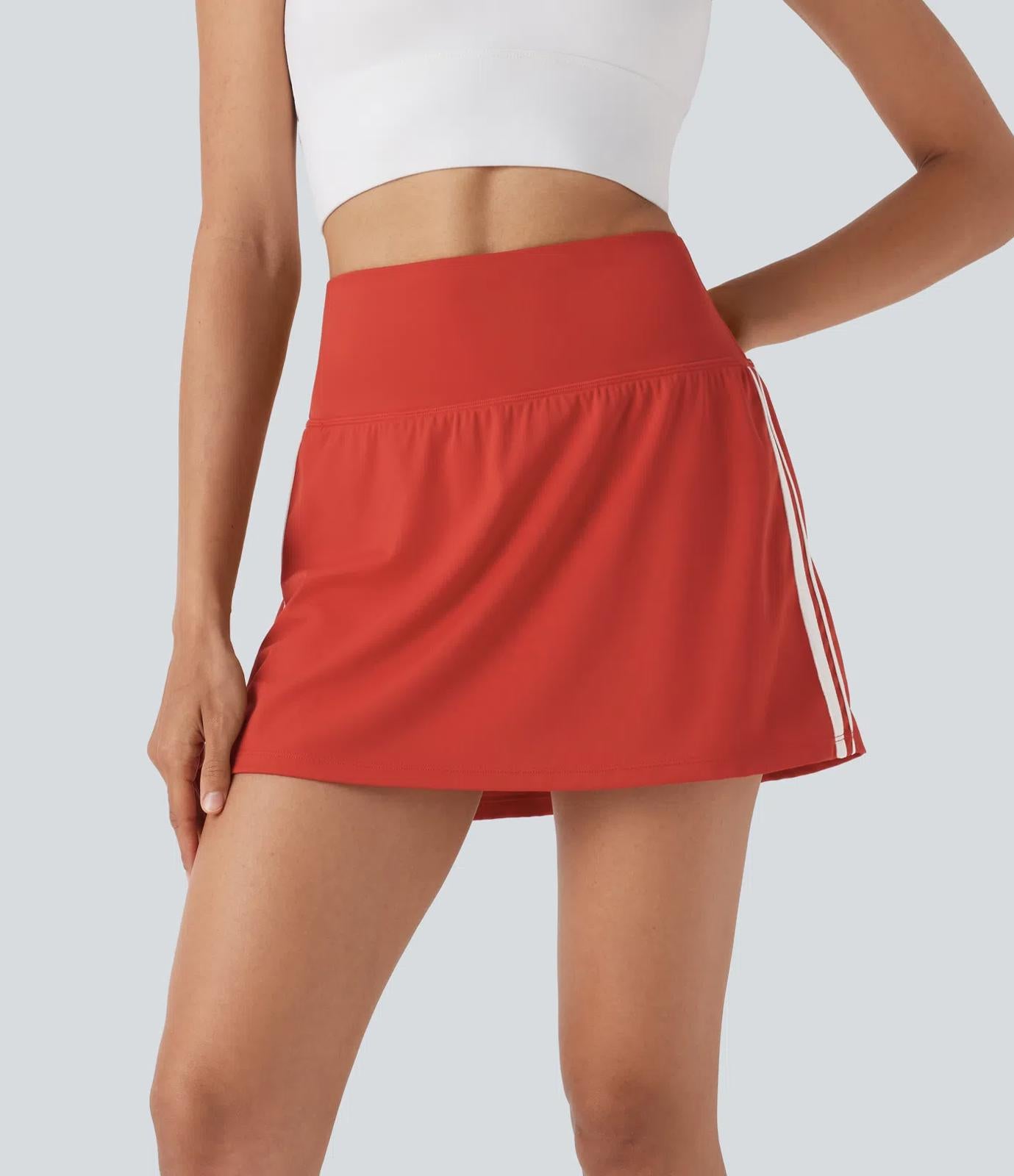 NWT Halara SoftlyZero™ High Waisted Tummy Control 2-in-1 Mini Skirt Size Medium