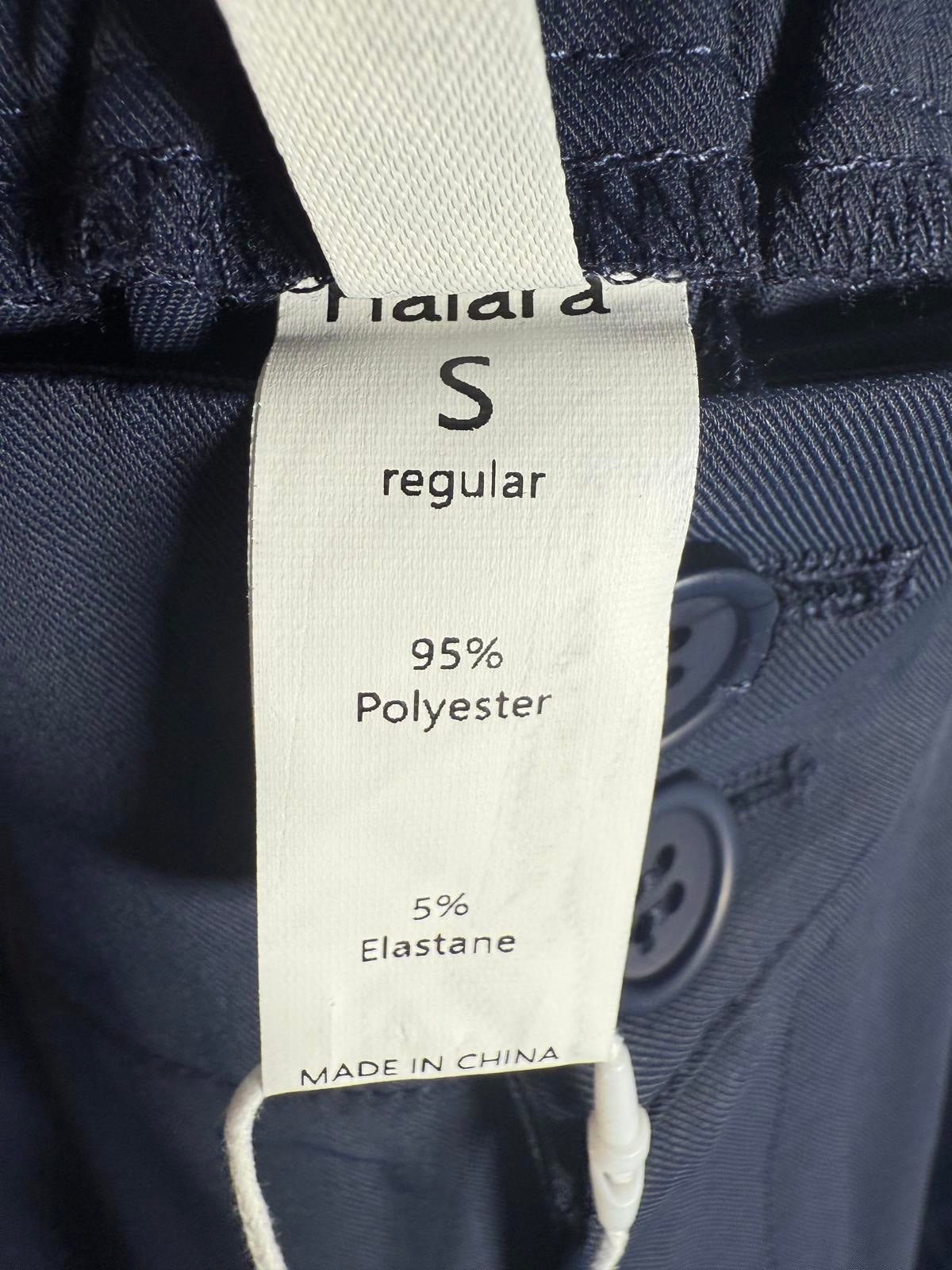 NWT Halara High Waisted Zipper Pocket Shirred Straight Leg Work Pants - Small