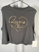 NWT Spiritual Gangster Lovers Crawford Crop Tank Black Size XL