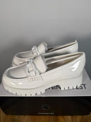 NINE WEST Gemay Platform Bit Loafers Size 6.5 NWB