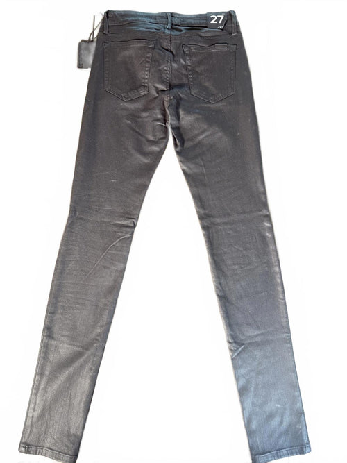 Joes JeansJet Black Rollin Zip Skinny Jeans Size 27. NWT