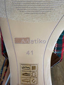 NIB Matiko Lori Green Tartan Flats Size 41 (US 10)