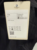 NWT Halara Deep V Neck Butterfly Sleeve Pocket Flowy Maxi Casual Dress Black L