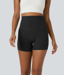 Halara UltraSculpt High Waisted Tummy Control Side Pocket  Biker Shorts Size S