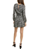 The Kooples Lace Paisley Print Size 2 Mini Dress