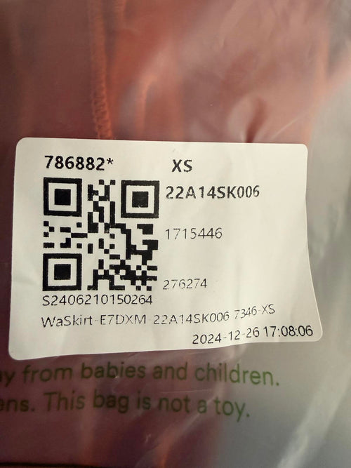 NWT Halara SoftlyZero High Waisted Crossover 2-in-1 Pocket Flare Tennis Skirt XS