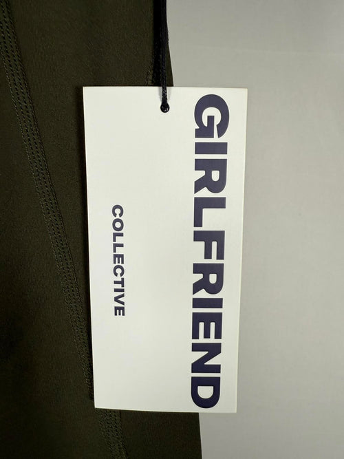 NWT Girlfriend Collective Terrace Compressive High-Rise Capri S