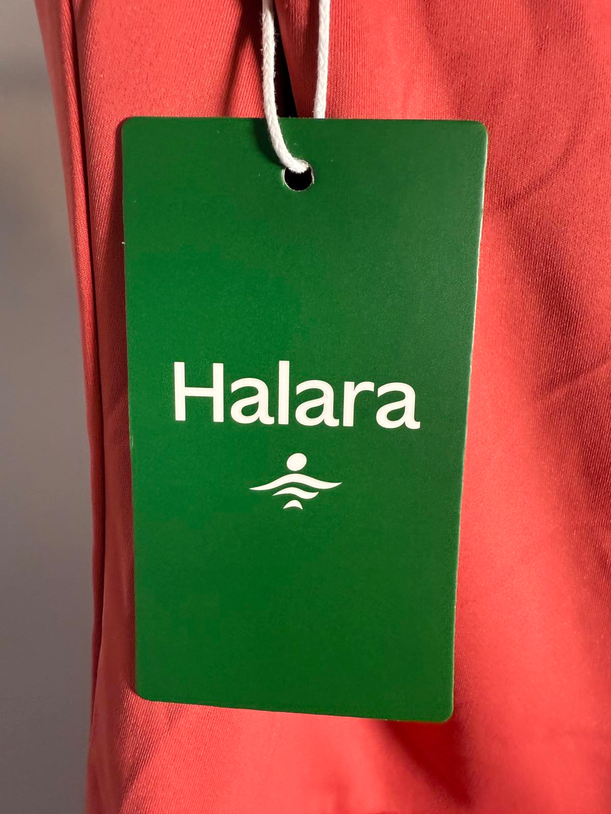 NWT Halara Breezeful High Low 2-Piece Pocket Midi Casual Dress Kapok Red L