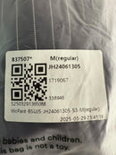 NWT Halara High Waist Zipper Pocket Wide Leg Striped Work Pant After Midnight M