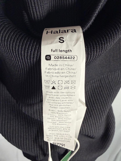 NWT Halara Women's High Waist Tummy Control Butt Lifting Black Leggings Size S