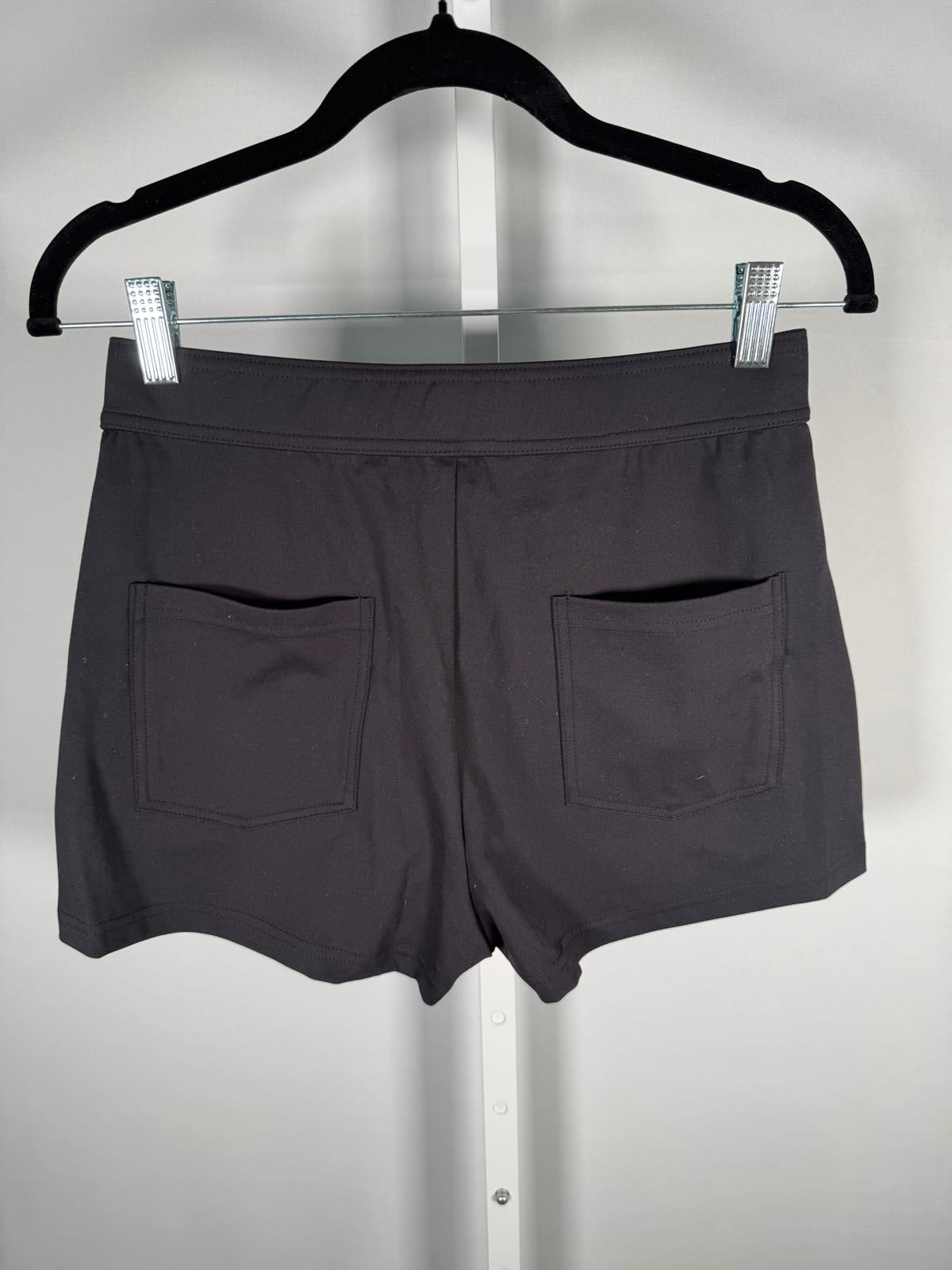 NWT Halara High Waisted Pockets Casual Shorts 2.5'' Black S