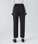 NWT HalaraFlex™ Mid Rise Drawstring Pocket Work Pants Black L