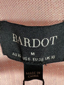 Bardot Arna Sequin Long Sleeve Minidress Size M