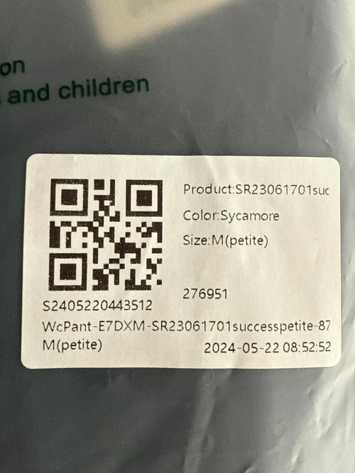 NWT Halara High Waisted Shirred Straight Leg Work Pants M, Petite