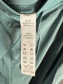 NWT Halara Breezeful High Waisted Tie Front Flowy 2-in-1 Maxi Casual Skirt L