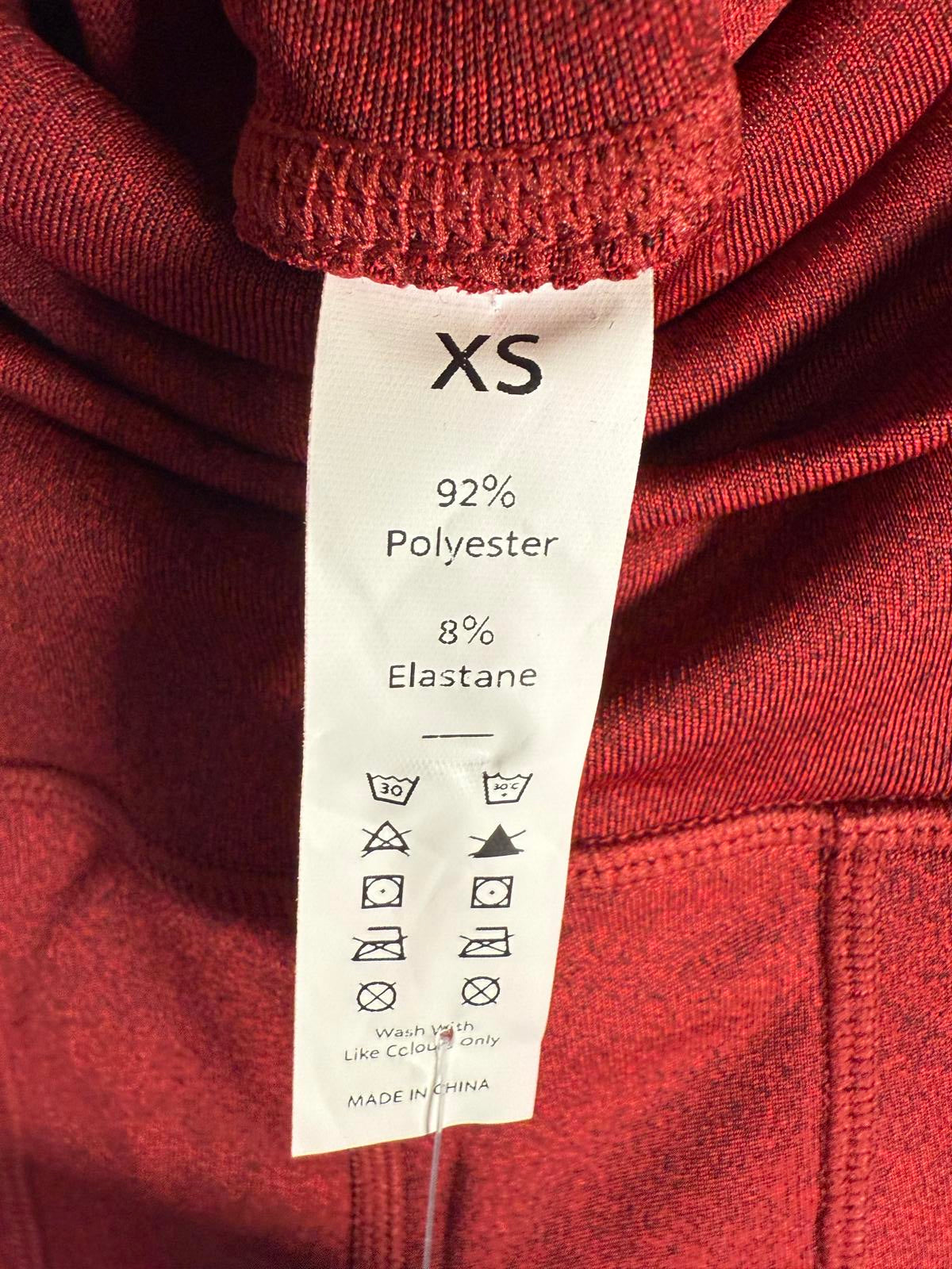 Halara Women's Red High Waist Legging Pants Size Size - XS