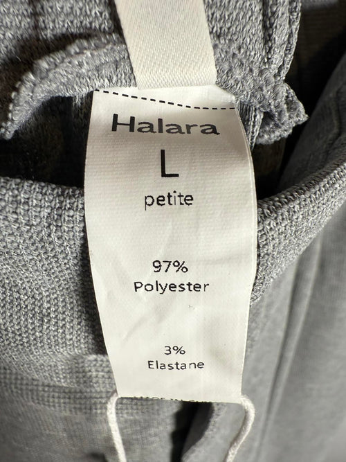 NWT Halara Flex High Waisted Pocket Wide Leg Waffle Work Pants Size L, Petite