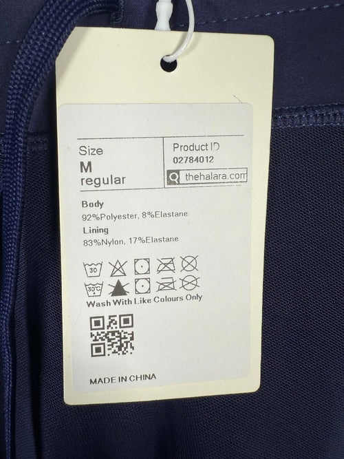 NWT Halara High Waisted Contrast Mesh 2-in-1 Pocket Midi Flare Casual Skirt - M