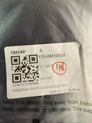 NWT Halara Black Ribbed Lace-Up Back Sports Bra Size Small