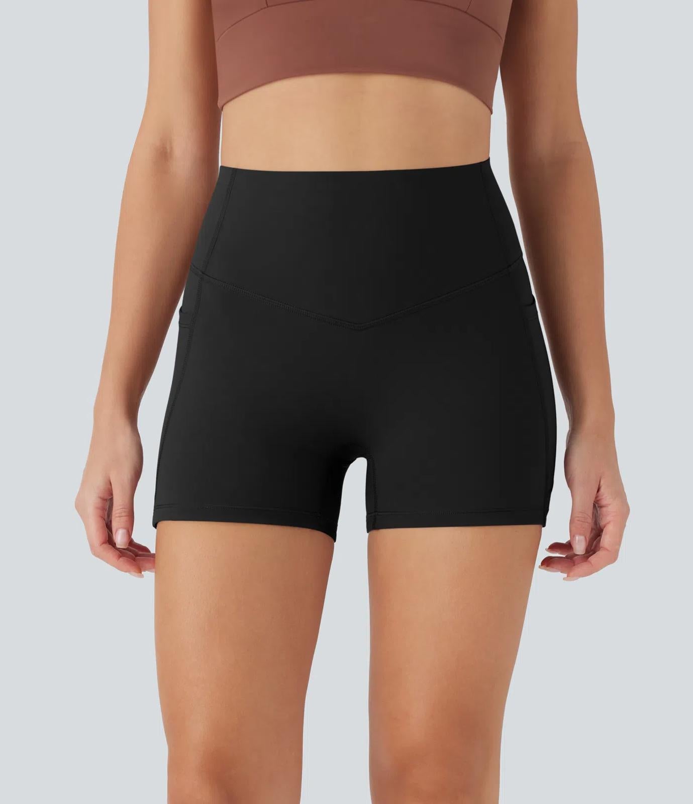 NWT Halara UltraSculpt High Waisted Scrunch Butt Tummy Control Shorts Size XS