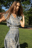 NWT Guadalupe Charlize Paisley Dress Women's Large
