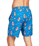 NWT Tipsy Elves Hot Dog Diver Stretch Swim Trunks Size Large
