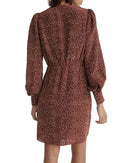The Kooples Moon Dots Wrap Dress Viscose Silk Blend US Medium / FR 2 NWT $385