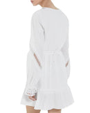 The Kooples Ladder Trim Cotton Lace Dress US Size Large / FR 3 NWT $345