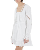 The Kooples Ladder Trim Cotton Lace Dress US Size Large / FR 3 NWT $345