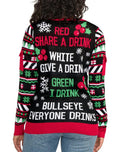 NWT Tipsy Elves Drinking Game Ugly Christmas Sweater Women's Size Small