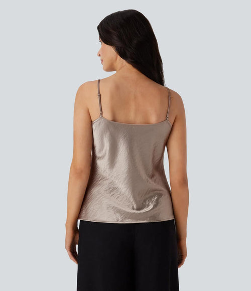 NWT Halara Satin Work Cami Top Size XS