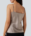 NWT Halara Satin Work Cami Top Size XS
