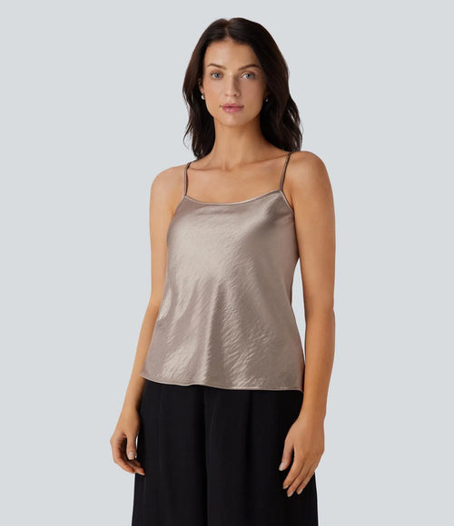 NWT Halara Satin Work Cami Top Size XS