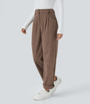 NWT Halara High Waisted Corduroy Casual Pants Acorn Size XL
