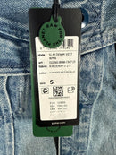 NWT G-Star RAW Women’s Slim Kir Denim Vest Sun Faded Air Force Blue Size Small