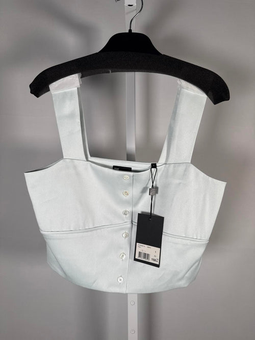 The Kooples Satin Top US Size Small / FR 1 NWT $150