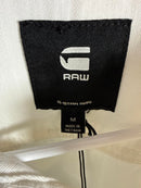 NWT G-Star RAW Women’s Cropped Wander Denim Jacket Chalk White Size Medium