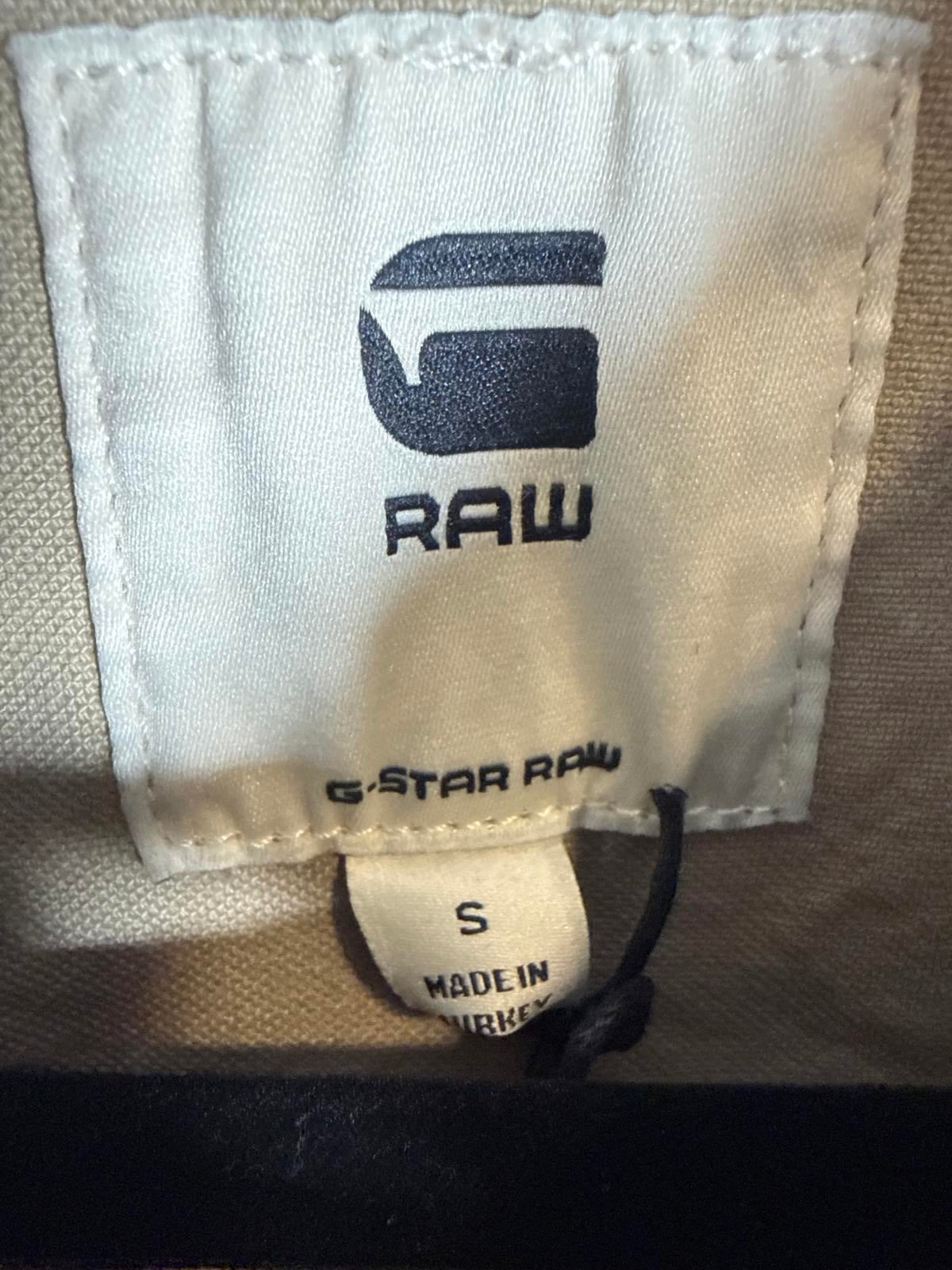 NWT G-Star RAW Arc Jacket Women’s Short Sleeve Stretch Canvas Beige Size Small