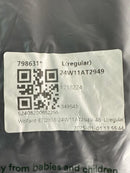 NWT HalaraFlex™ Mid Rise Drawstring Pocket Work Pants Black Large
